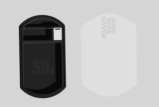 Surf Wax Saver - BLACK n WHITE